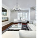 Moven 9 Light 28 inch Matte Black Chandelier Ceiling Light